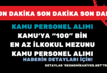 kamu personel alımı